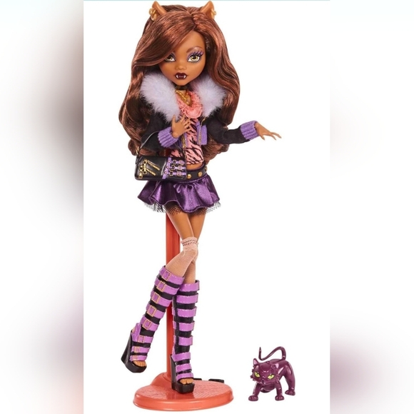 Mattel Other - Monster High Clawdeen Wolf Reproduction Doll Mattel Toy Collectible NWT, NRFB